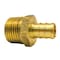 Apollo 1/2 in. Brass PEX Barb x 1/2 in. Male Pipe Thread Adapter APXMA1212 - alternate 5